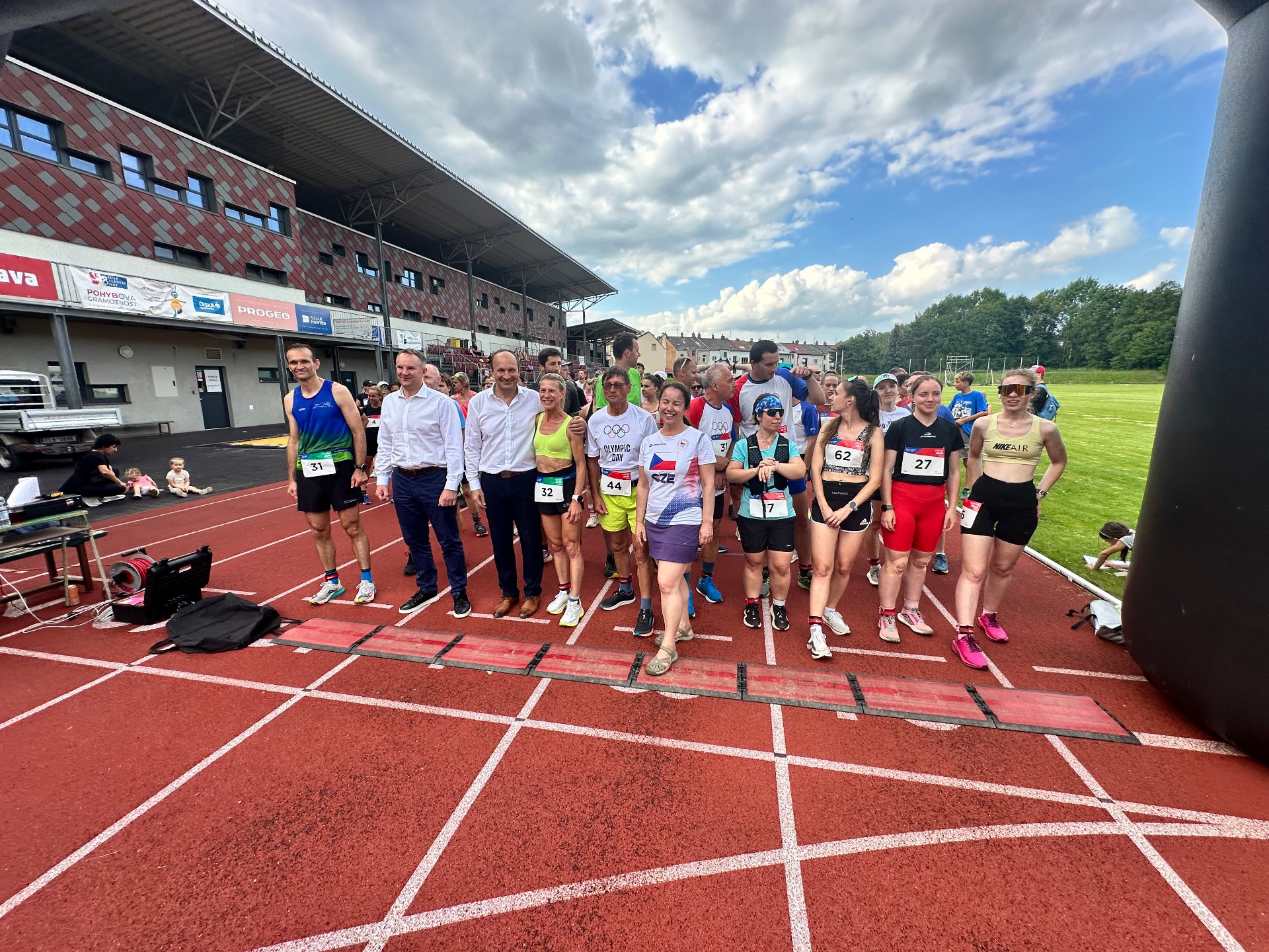 Start dospělé kategorie OB
